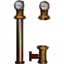 Насосная группа STOUT с прямым контуром 1 1/4" без насоса в теплоизоляции DN 32, 42kW[DT10°C]