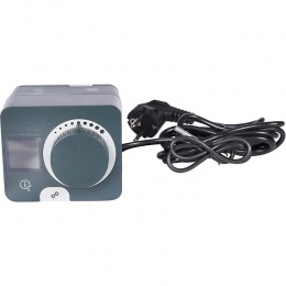 Сервопривод для смесительных клапанов STOUT с датчиком для фиксированной регулировки температуры, AC 230V 135s