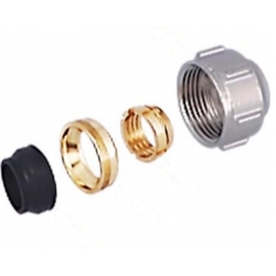 Фитинг компрессионный евроконус Stout SFC-0027 для медных труб 15х1,0 х 3/4"