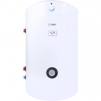 Бойлер 150л STOUT комбинированный, 1 теплообменник, без ТЭНа, напольный