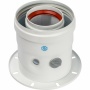 Адаптер 60/100 вертикальный для котла Bosch Buderus