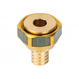 Переходник 16мм х 3/4"накидная гайка Stout аксиальный для труб из сшитого полиэтилена