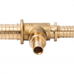 Тройник 32мм х 20мм х 25мм Stout аксиальный для труб из сшитого полиэтилена