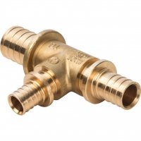 Тройник 32мм х 20мм х 25мм Stout аксиальный для труб из сшитого полиэтилена