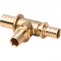 Тройник 32мм х 25мм х 25мм Stout аксиальный для труб из сшитого полиэтилена