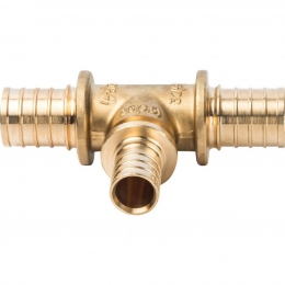 Тройник 32мм х 25мм х 32мм Stout аксиальный для труб из сшитого полиэтилена