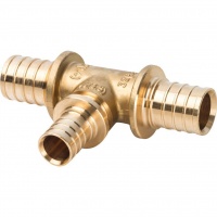 Тройник 32мм х 25мм х 32мм Stout аксиальный для труб из сшитого полиэтилена