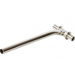 Трубка аксиальная Т-образная 20х15х20 мм, 250 мм, для радиатора Stout