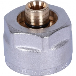 Фитинг компрессионный евроконус 16х2,6 х 3/4" Stout SFC-0026 для труб PEX-AL-PEX