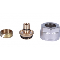 Фитинг компрессионный евроконус 16х2,6 х 3/4" Stout SFC-0026 для труб PEX-AL-PEX