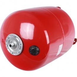 Расширительный бак 80л Stout STH-0006 для системы отопления красный 6 bar 100°С верхнее 1"