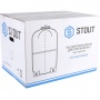 Расширительный бак 80л Stout STH-0006 для системы отопления красный 6 bar 100°С верхнее 1"