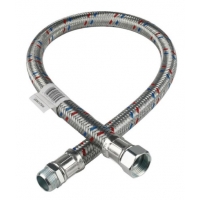 Гибкая подводка д/воды 1,5м 3/4 г х 3/4 ш сталь STOUT