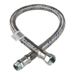 Гибкая подводка д/воды 1,5м 3/4 г х 3/4 ш сталь STOUT