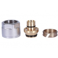 Фитинг компрессионный евроконус 20х2,9 х 3/4" Stout SFC-0026 для труб PEX-AL-PEX