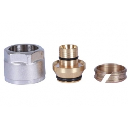 Фитинг компрессионный евроконус 20х2,9 х 3/4" Stout SFC-0026 для труб PEX-AL-PEX