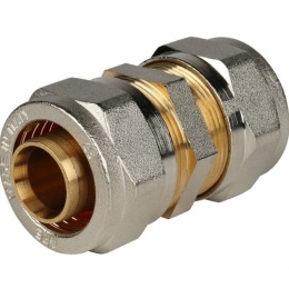 Соединение 20мм х 20мм Stout обжим для металлопластиковых труб