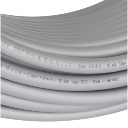 Труба стабильная 16x2,6 PE-Xc/Al/PE-Xc STOUT серая