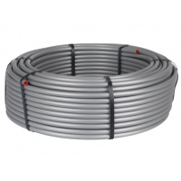 Труба стабильная 20x2,9 PE-Xc/Al/PE-Xc STOUT серая (100 м)