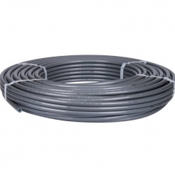 Труба стабильная 16x2,6 PE-Xc/Al/PE-Xc STOUT серая (100 м)