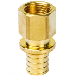 Переходник 20мм х 1/2"вр Stout аксиальный для труб из сшитого полиэтилена