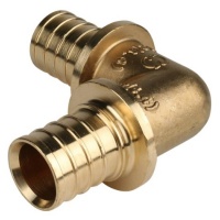 Угольник 16мм х 16мм Stout аксиальный для труб из сшитого полиэтилена