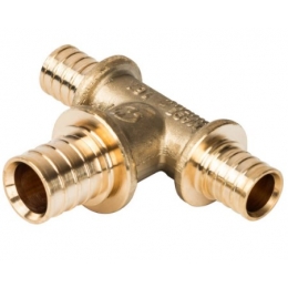 Тройник 16мм х 20мм х 16мм Stout аксиальный для труб из сшитого полиэтилена