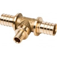 Тройник 25мм х 16мм х 25мм Stout аксиальный для труб из сшитого полиэтилена