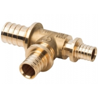 Тройник 25мм х 20мм х 16мм Stout аксиальный для труб из сшитого полиэтилена