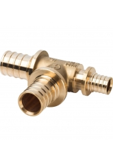 Тройник 25мм х 25мм х 16мм Stout аксиальный для труб из сшитого полиэтилена