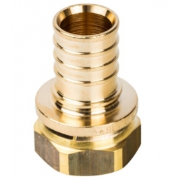 Переходник 25мм х 3/4"накидная гайка Stout аксиальный для труб из сшитого полиэтилена