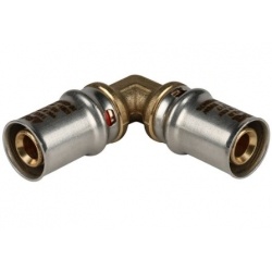 Угольник 16мм х 16мм Stout пресс, для металлопластиковых труб