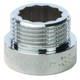 Удлинитель 3/4"ВН х 10мм Stout хромированный латунный