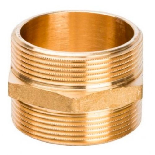 Ниппель латунный Stout 4"нр х 4"нр купить в интернет магазине Санрай73