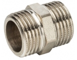 Ниппель 1/2"нр Stout никелированный латунный
