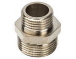 Ниппель 3/4"нр х 1/2"нр Stout переходной никелированный латунный