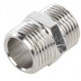 Ниппель 3/8"нр Stout никелированный латунный