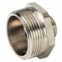 Ниппель 1 1/4"нр х 1/2"нр Stout переходной никелированный латунный