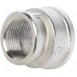 Муфта 1 1/4"вр х 1"вр Stout переходная никелированная латунная