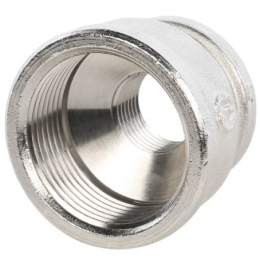 Муфта 1 1/4"вр х 3/4"вр Stout переходная никелированная латунная