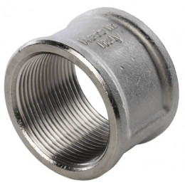 Муфта 1 1/2"вр Stout никелированная латунная