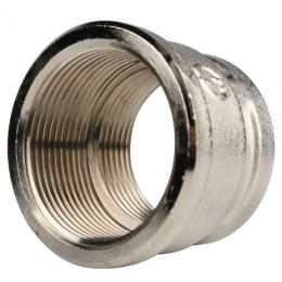 Муфта 1 1/2"вр х 1 1/4"вр Stout переходная никелированная латунная