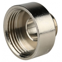 Переходник 1"вр х 1/2"нр Stout никелированный латунный