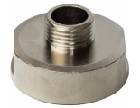 Переходник 1 1/4"вр х 1/2"нр Stout никелированный латунный