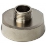 Переходник 1 1/4"вр х 1/2"нр Stout никелированный латунный