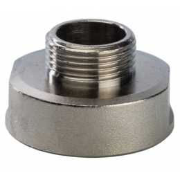 Переходник 1 1/4"вр х 3/4"нр Stout никелированный латунный