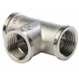 Тройник 1/2"вр Stout никелированный латунный