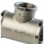 Тройник 3/4"вр х 1/2"вр х 3/4"вр Stout переходной никелированный латунный