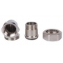 Разъемное соединение 3/4"ВН угловое Stout никелированное уплотнение o-ring