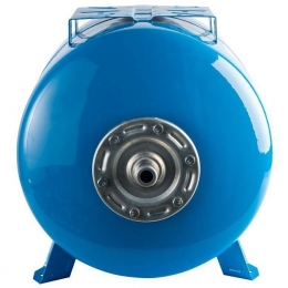 Гидроаккумулятор 100л Stout STW-0003 горизонтальный синий 10 bar 100°С